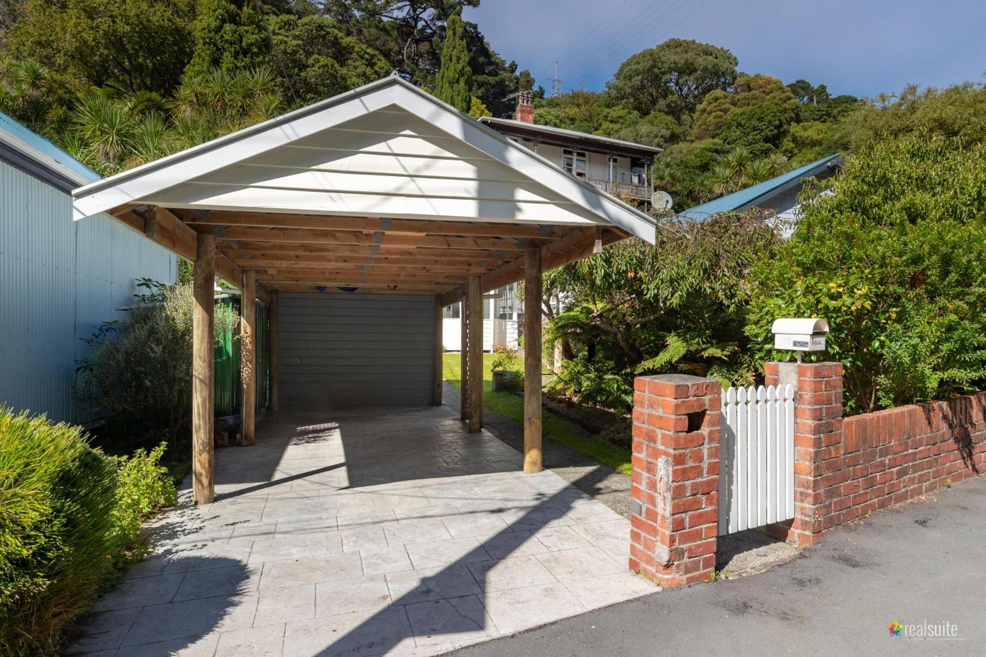 Peaceful & Private City Cottage With Carparks Wellington Exterior foto